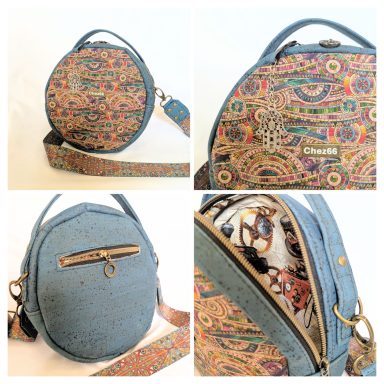 Steampunk Design Circular Handbag